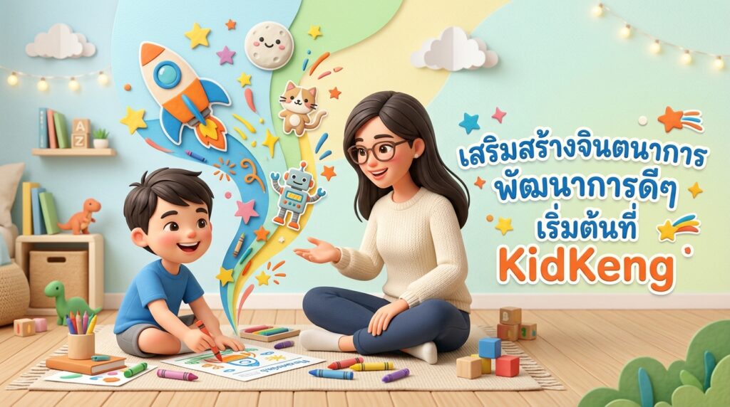 เสริมสร้างจินตนาการ พัฒนการดีๆ