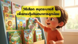 วิธีเลือก สมุดระบายสี เพื่อกระตุ้นจินตนาการลูกน้อย