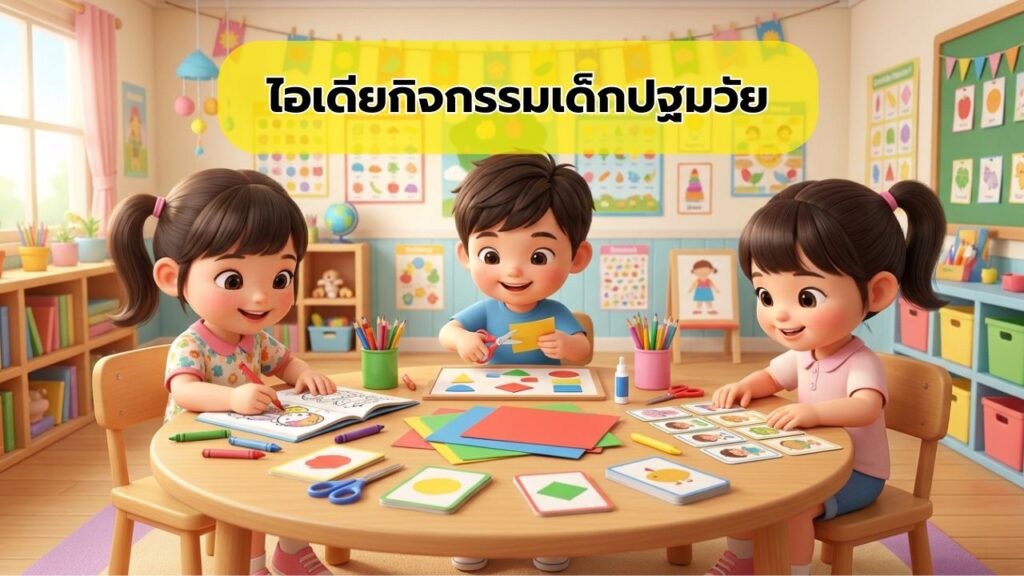 ไอเดียกิจกรรมเด็กปฐมวัย