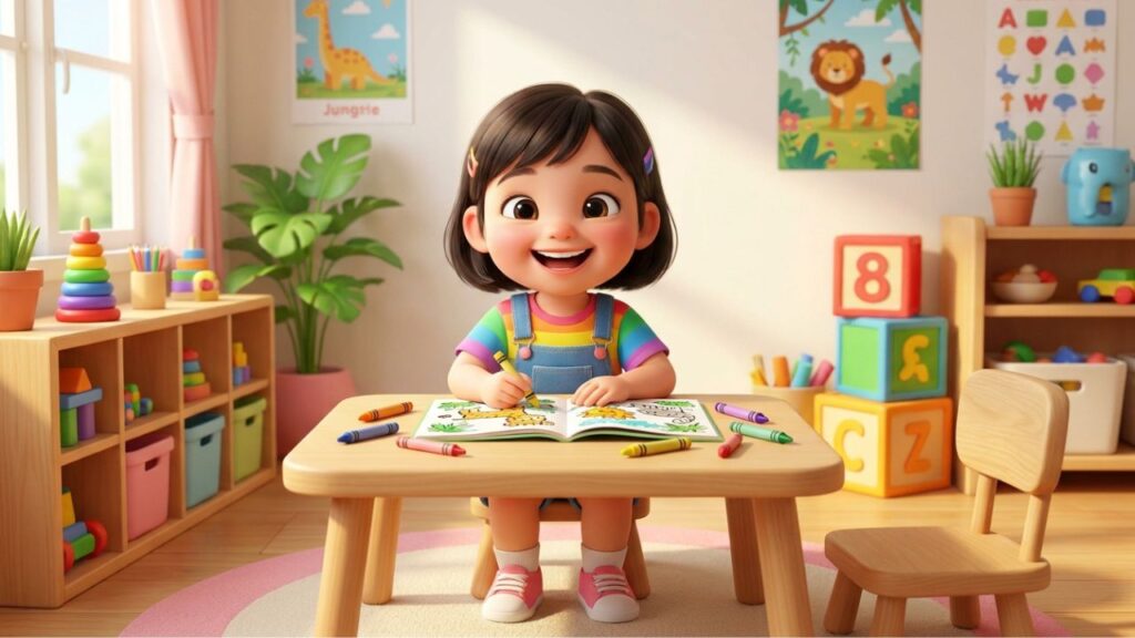 กิจกรรมระบายสี กิจกรรมศิลปะ
